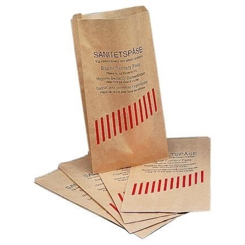 Sanitetspåse papper - 120x90x300mm - 1000 st