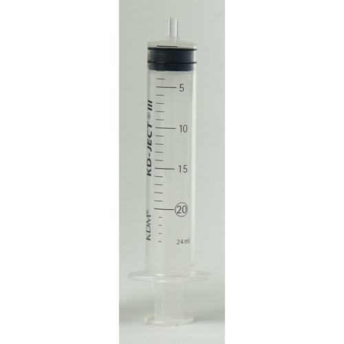 Luer-sprøjte 3-komponent KD-Ject - 20 ml grad. 1 ml excentrisk - 100 stk
