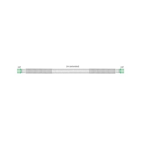 Andningsslang Compact - 22mmx2m 22F/22F - 100 st