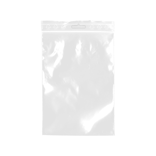 Blixtlåspåse utan skrivfält – 300x400mm 50my transp – 100 st