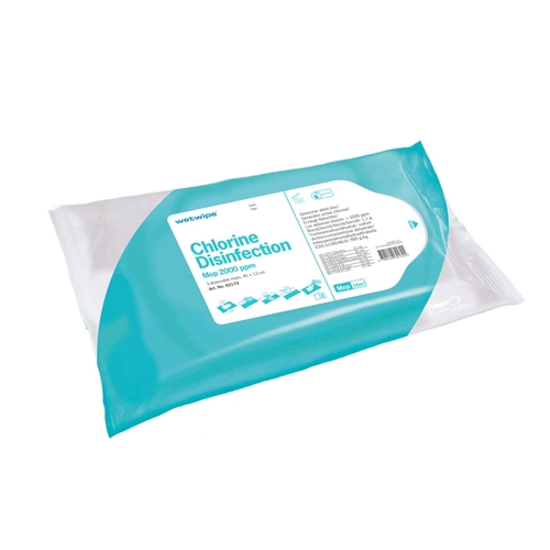 Ytdesinfektion Servett Klorin – Golvmopp 13x45cm ej tensid – 3 st
