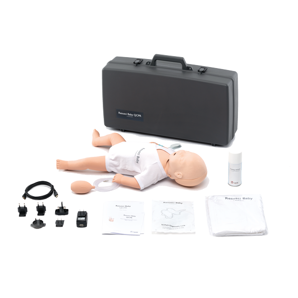 Resusci Baby QCPR z głową do udrażniania dróg oddechowych - Laerdal