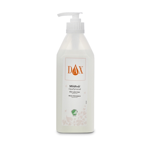 Flydende sæbe Dax Mild - 600 ml med pumpe uparfumeret