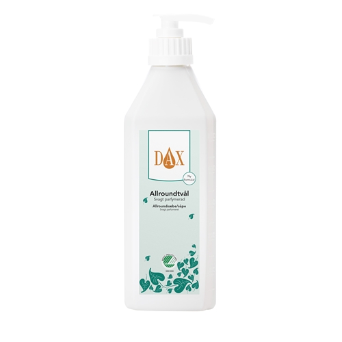 Flydende sæbe Dax allround - 600 ml med pumpe parfumeret