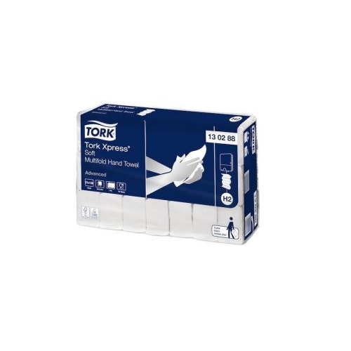 Papierhandtuch 2-lagig Multifold - Tork Xpress weich 21,3x32 cm - 2856 St.