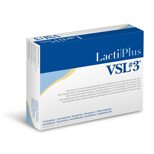 Lactiplus VSL#3 4,4 g annospussi 10 kpl