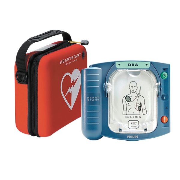 Philips HS1 Defibrillator + kostenlose Tasche – schwedische Sprache