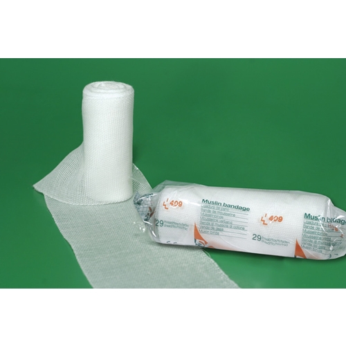 Gasbinda Bastos Viegas 409 - 10 cm x 5 m bomuld uelastisk cellofan - 168 stk.
