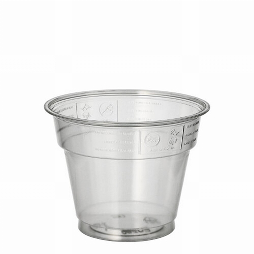 Madbæger PET Hurricane - 28 cl d=9,5 cm h=7,3 cm - 50 stk.