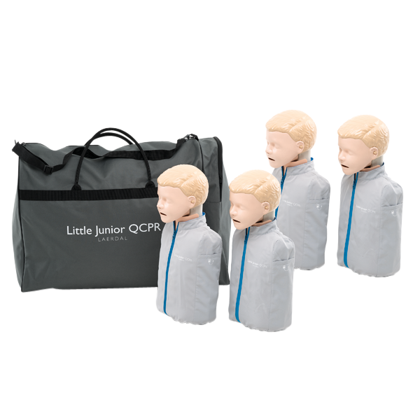 Little Junior QCPR zestaw 4 szt. z torbą - Laerdal