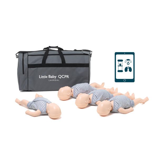 Little Baby QCPR - jasna skóra - zestaw 4 szt. - Laerdal