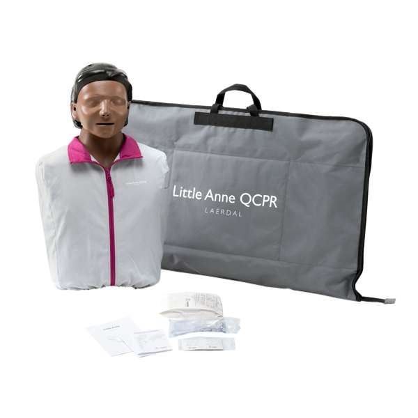 Little Anne QCPR - ciemna karnacja - Laerdal
