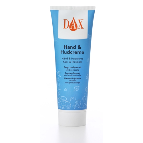 Hånd- og hudcreme Dax - 250 ml med solsikkeolie parfumeret