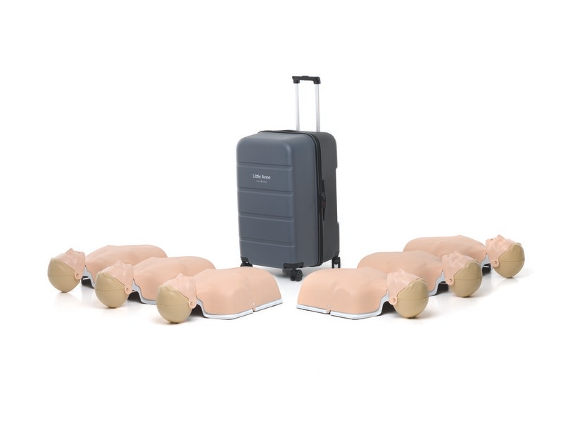 Little Anne (nowy model) QCPR - jasny 6-pak - Laerdal