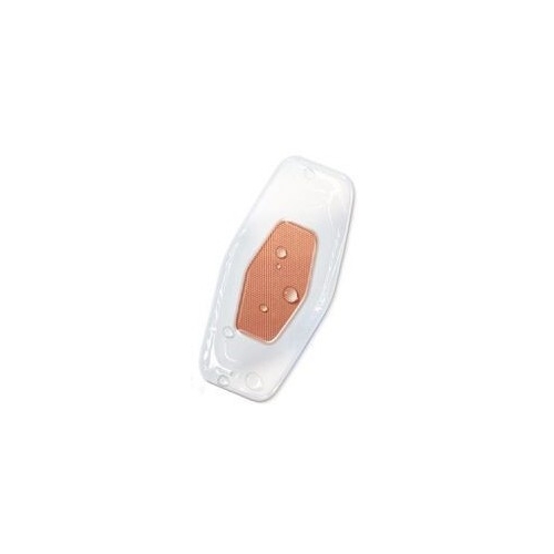 Nexcare Aqua Clear Wundfilm-Pflaster - 2,2x2,7cm beige 100/Packung - 100 St.