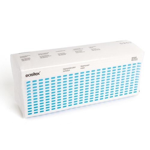 Easitex Allduk 82 -pöytäliina - 35x40 cm valkoinen reikäkudottu - 100 kpl
