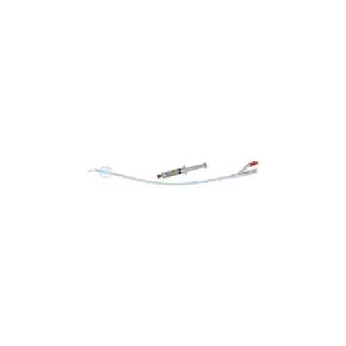 2-tie katetri ruiskulla AquaFlate - 10 ml ch24 40 cm silikoni Tie - 5 kpl