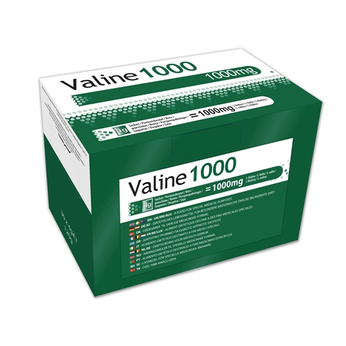 Valine 1000 – 30x4g neutral – 30 st