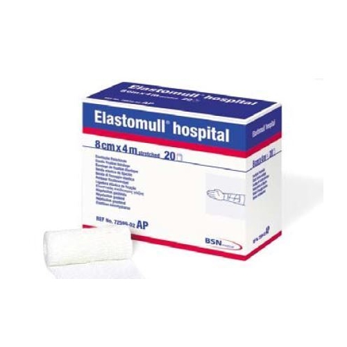 Fikseringsbind gasbind Elastomull Hospital - 6 cm x 4 m PA/viskose - 20 stk.