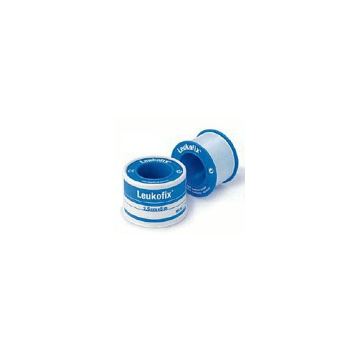 Perforiertes Kunststoffpflaster Leukofix - 1,25 cm x 9,2 m - 24 St.