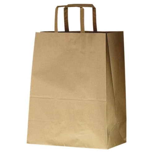 Pappersbärkasse - 16L 250x170x330mm brun - 200 st
