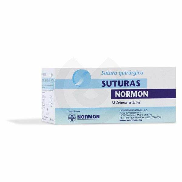 Monofilamentnaht 5-0 T3/8 19 mm - NORMON