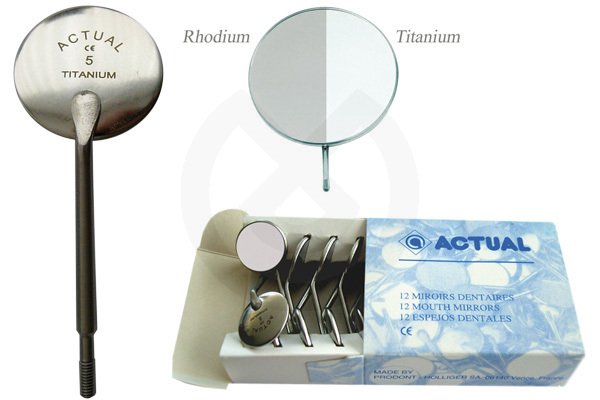 FS titanium mouth mirrors - PRODONT