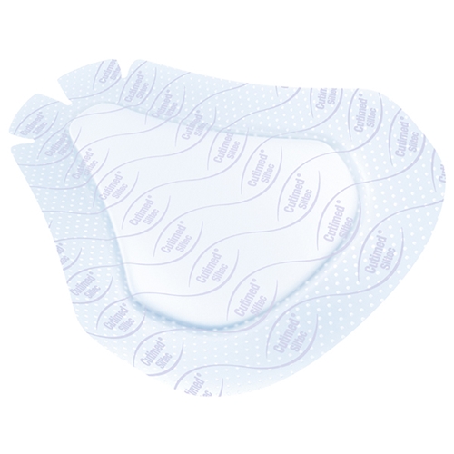Skumforbinding i silikone Cutimed Siltec - 17,5x17,5cm sakrum border - 5 stk
