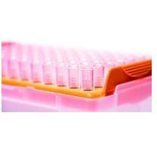 Pipettspets - 0,5-350μL orange 54mm 10x96 PP - 960 st