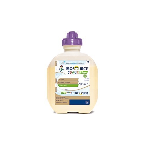 Isosource Junior Fibre - 12x500 ml - 12 kpl
