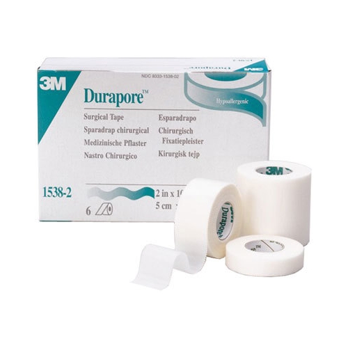 Plaster jedwabny Durapore - 1,2cmx9,1m - 24 szt.