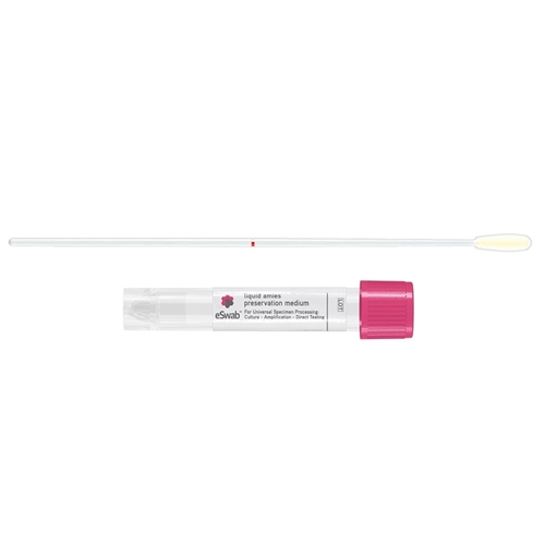 Näytteenottotikku Copan 480CE - regular E-Swab vaaleanpunainen - 50 kpl