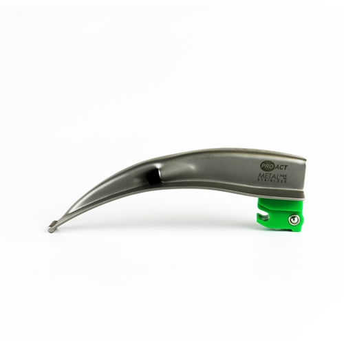 Laryngoskoopin terä Metal Max 90 Green System Mac 3 aikuinen englanti 10 kpl