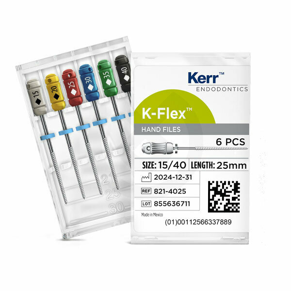 K-Flex® Filar #08-40, Kerr-Hawe – K-Files-Flex N.10 (25Mm) Kerr-Hawe