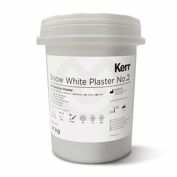 Yeso Snow White Gips, 4 kg. -60113- Kerr – KERR