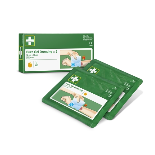 Brandwundenverband Burn Gel - 10x10cm 2 St./Packung - 2 St.