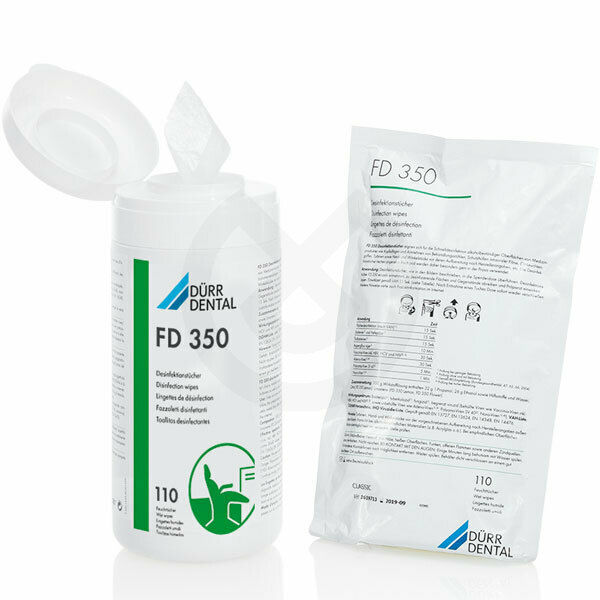 FD-350 Citronparfymerade desinfektionsservetter, 12 st. refill EN 14476 – Fd-350 Wipes 12 Refills En 14476