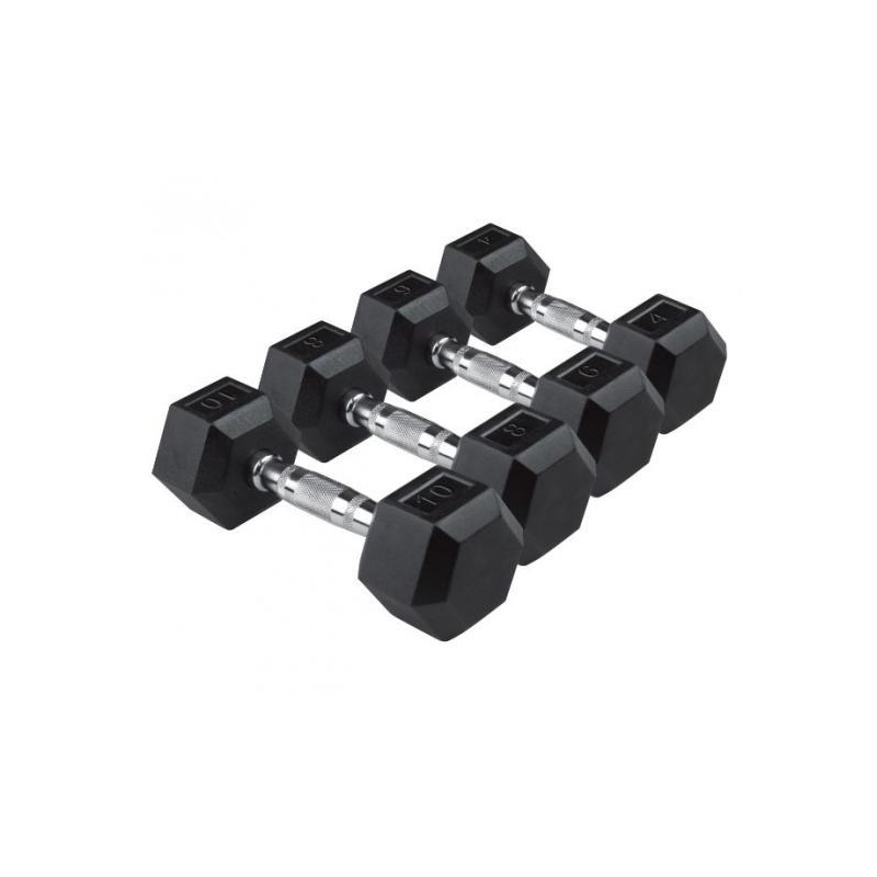 Hex-Gummihanteln (2x47.5kg) - AZA012HEX-47.5