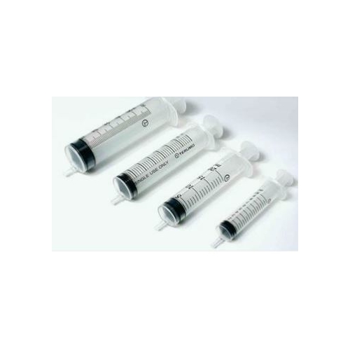 Luer-sprøjte 3-komponent Terumo - 50 ml grad. 1,0 ml excentrisk - 25 stk.