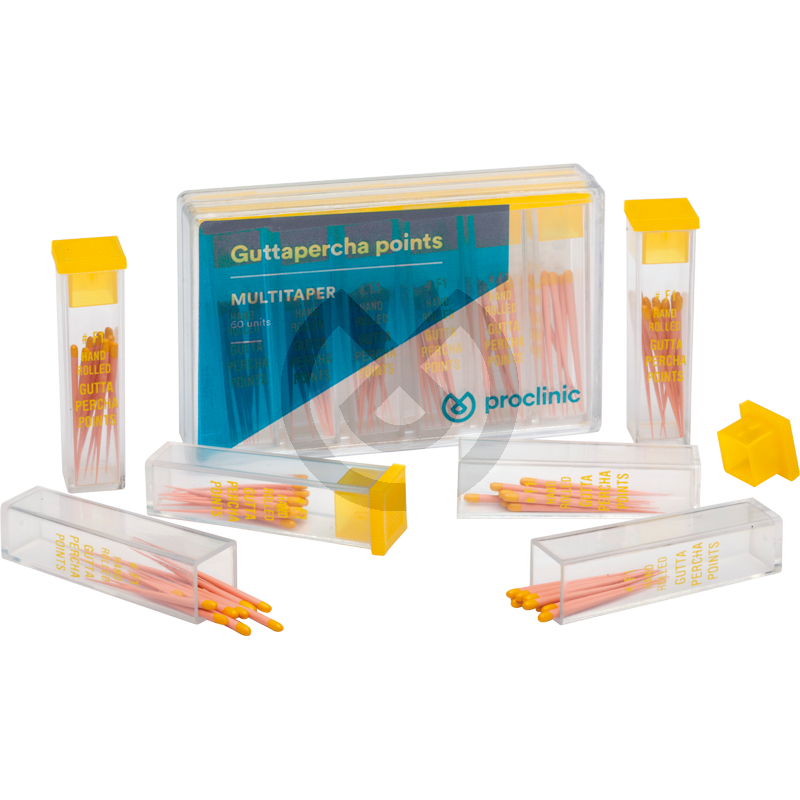 Multitaper Guttaperkaspetsar – Multitaper Guttapercha Points F3