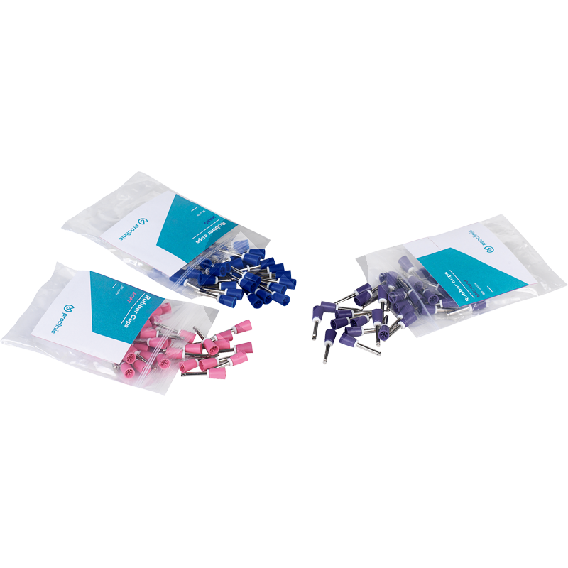 Gummikoppar – Hard Rubber Cups (Blue)