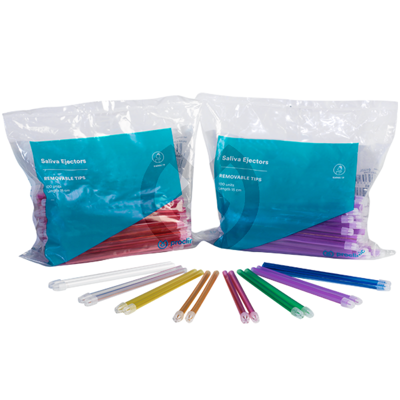 Salivrör – Transparent Saliva Ejector