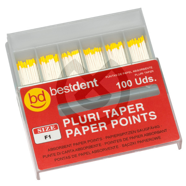 Pluri Taper Pappersspetsar – Pluri Taper Paper Points F3
