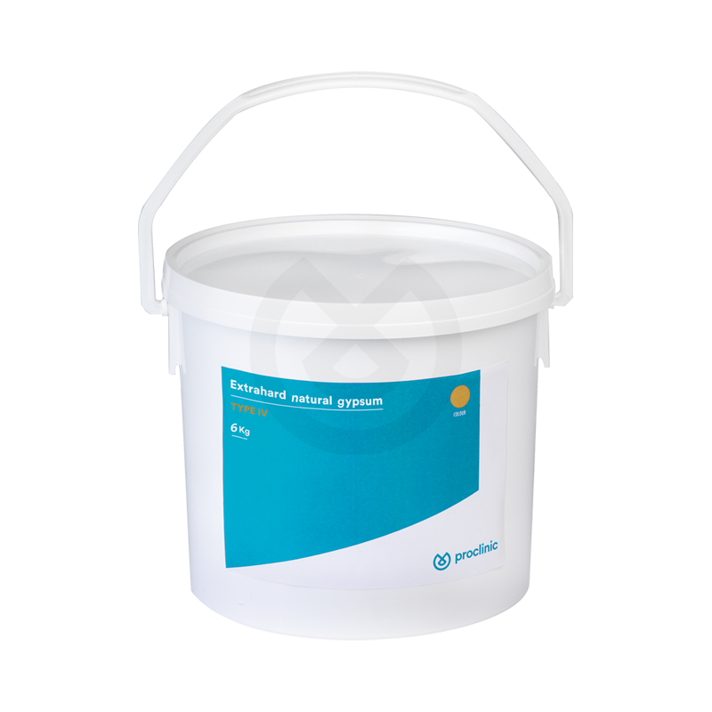 Extrahårt naturgips i guldfärg, typ IV/4 (6 kg) – PROCLINIC