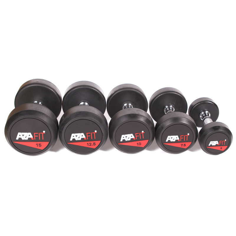 Gummihåndvægte (2x45 kg) - AZA012-45