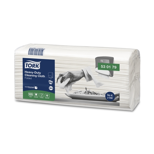 Tork Wischtuch W4 Tork Premium - 35,5x41,5 cm weiß robust - 420 Stück