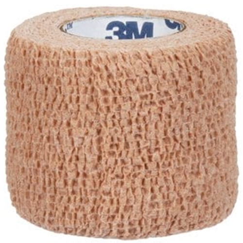 Kohäsive Kompressionsbinde Coban - 5 cm x 4,6 m mittel-elastisch latexfrei - 36 St.