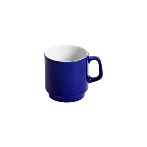 Mugg stapelbar – 22cl blå Bauscher – 12 st