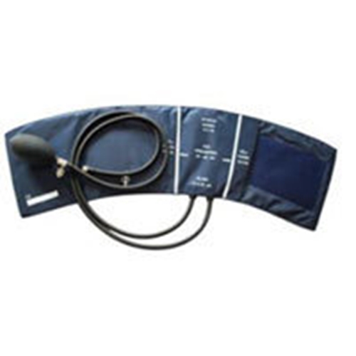 Blodtrycksmanschett utan manometer pvcfri - 20x60cm konisk 2-slangs