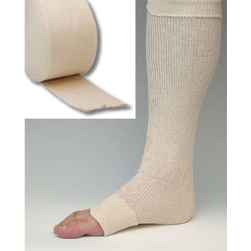 Polstringsstrømpe jersey bomuld - 5cmx25m stockinette